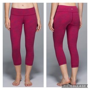 Lululemon Wunder Under Crop II Size 8